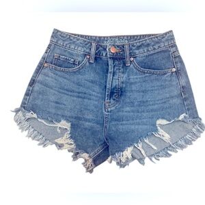 WILD FABLE-  Blue Jean Shorts Distressed High-Waisted